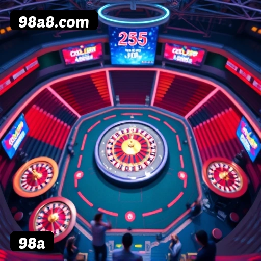 Material promocional do app 98a — ilustração, não métricas auditadas nesta página